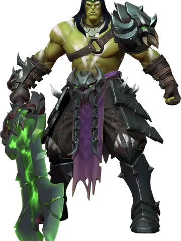 Vorak the Soulguard character render — Invokers: Titan Legacy