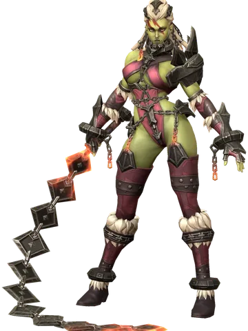 Willbreaker Vixara character render — Invokers: Titan Legacy