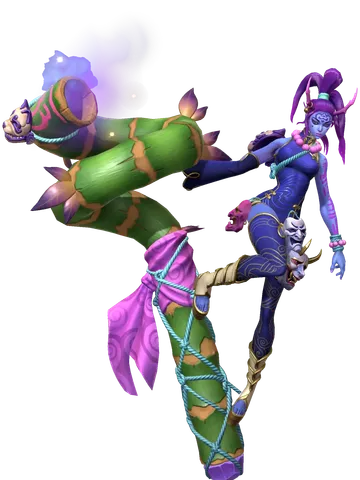Yusasa character render — Invokers: Titan Legacy