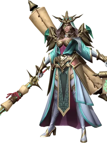 Zirthia the Witness character render — Invokers: Titan Legacy