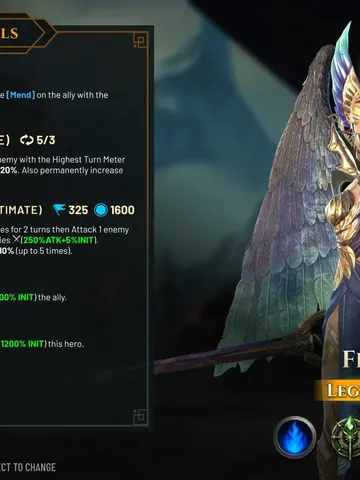 Freya character render — Godforge