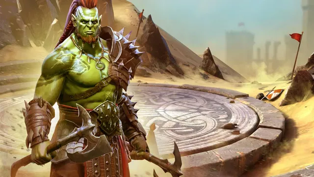 Galek character render — RAID: Shadow Legends