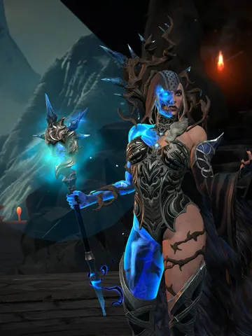 Hel character render — Godforge
