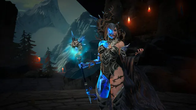 Hel character render — Godforge