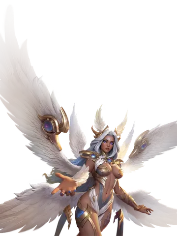Lightwind Iristeia character render — Invokers: Titan Legacy