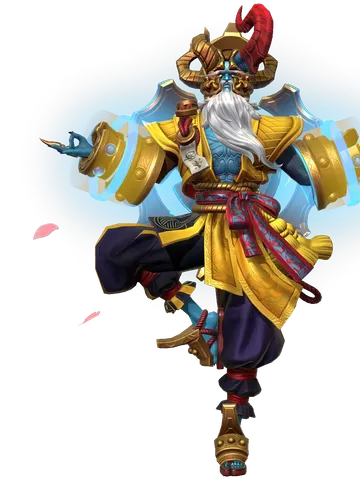 Prime Force Senhachi character render — Invokers: Titan Legacy