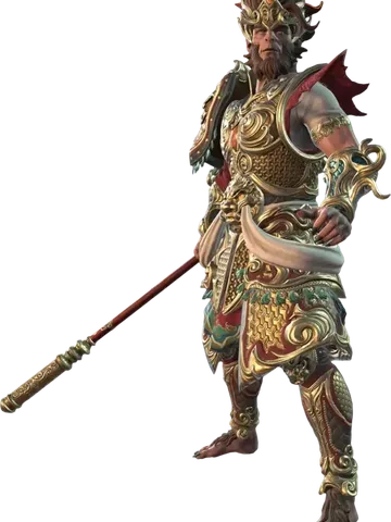 Sun Wukong character render — Godforge