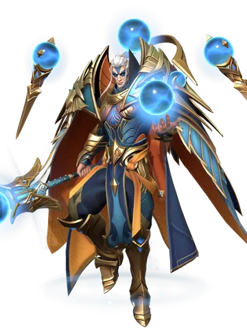 Taranis the Bolt Regent character render — Invokers: Titan Legacy